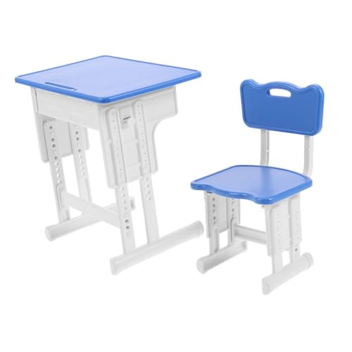 WOONEKY Spieldekor Kunststoffzubehör Lernzimmer Klassenzimmer Und Dekoration Stuhl Lernen So Tun Als Ob Schulmöbel Realistisch – Schreibtisch Tisch Miniatur Heimmaßstab Für WOONEKY Spieldekor Kunststoffzubehör Lernzimmer Klassenzimmer Und Dekoration Stuhl Lernen So Tun Als Ob Schulmöbel Realistisch – Schreibtisch Tisch Miniatur Heimmaßstab Für von WOONEKY