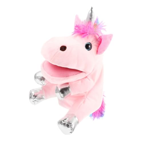 WOONEKY Spielzeug Baby Marionetten Üsch Einhorn Handpuppe Interaktive Geschichtenerzähler Einhorn Handpuppe Für Kreatives Dekoratives Einhorn Puppen von WOONEKY