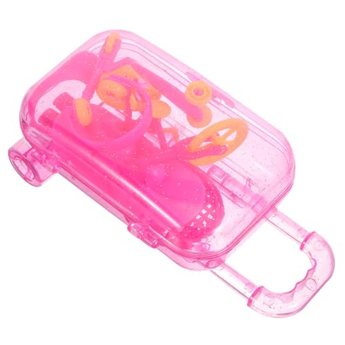 WOONEKY Puppenzubehör Set Mit Mini-Koffer Und Sportspielzeug Für Puppenhaus Rollenspiel-Spielzeug Puppenkoffer-spielset Zufällige Farbe Leicht Und Tragbar WOONEKY Puppenzubehör Set Mit Mini-Koffer Und Sportspielzeug Für Puppenhaus Rollenspiel-Spielzeug Puppenkoffer-spielset Zufällige Farbe Leicht Und Tragbar von WOONEKY