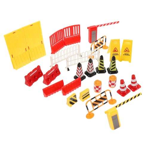 WOONEKY Teiliges Verkehrszeichen Mini Simulation Verkehrsbarrieren Modell Buntes Lernspielzeug für Leicht Robust für Straßenverkehr Erziehung und Rollenspiele WOONEKY Teiliges Verkehrszeichen Mini Simulation Verkehrsbarrieren Modell Buntes Lernspielzeug für Leicht Robust für Straßenverkehr Erziehung und Rollenspiele von WOONEKY