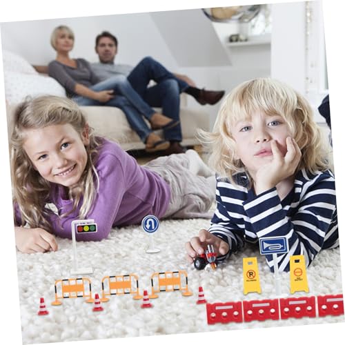 WOONEKY Teiliges Verkehrszeichen spielset Lernspielzeug Realistische Straßenschilder Langlebig Pädagogisch Geeignet Geschenk für Jungen und Mädchen Outdoor Verkehrssicherheits WOONEKY Teiliges Verkehrszeichen spielset Lernspielzeug Realistische Straßenschilder Langlebig Pädagogisch Geeignet Geschenk für Jungen und Mädchen Outdoor Verkehrssicherheits von WOONEKY
