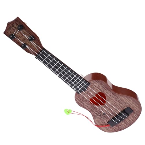 WOONEKY Ukulele Holzspielzeug Anfänger Musikinstrument Spielzeuggitarre für Jungen Mädchen Lernspielzeug Pädagogisch Sicher und Poliert Geschenk für Geburtstage Weihnachten WOONEKY Ukulele Holzspielzeug Anfänger Musikinstrument Spielzeuggitarre für Jungen Mädchen Lernspielzeug Pädagogisch Sicher und Poliert Geschenk für Geburtstage Weihnachten von WOONEKY