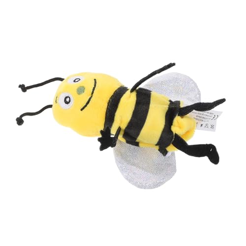 WOONEKY Weiche Bienen Handpuppe aus Plüsch für Kuscheliges Lernspielzeug zur Frühkindlichen Storytelling und Rollenspiel Geeignet WOONEKY Weiche Bienen Handpuppe aus Plüsch für Kuscheliges Lernspielzeug zur Frühkindlichen Storytelling und Rollenspiel Geeignet von WOONEKY