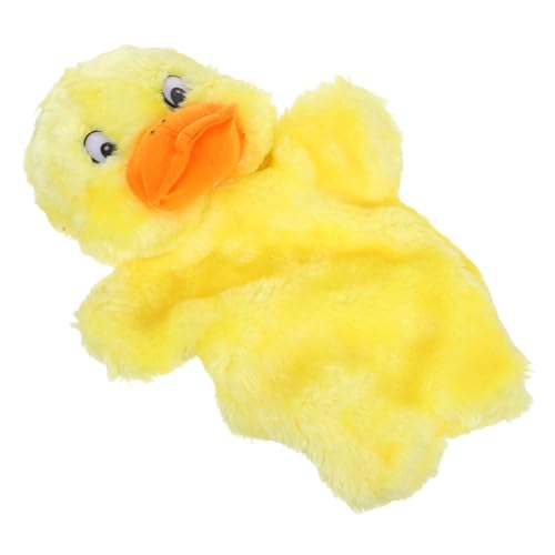 WOONEKY Weiche Gelbe Ente Handpuppe Plüschspielzeug für Storytelling Puppentheater Interaktives Rollenspiel Zubehör für Mädchen Eltern Junge Mädchen interaktion WOONEKY Weiche Gelbe Ente Handpuppe Plüschspielzeug für Storytelling Puppentheater Interaktives Rollenspiel Zubehör für Mädchen Eltern Junge Mädchen interaktion von WOONEKY