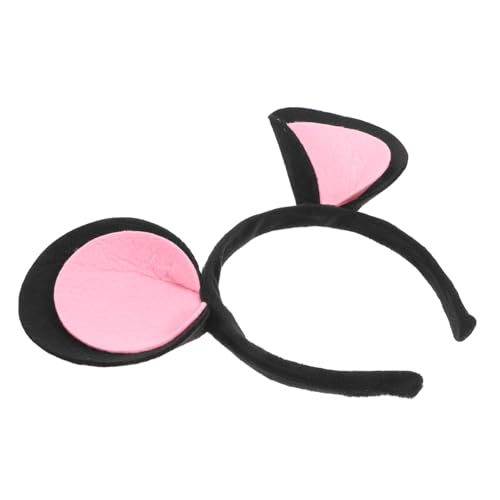 WOONEKY Weiches Filz Party Haarreif mit Mäuseohren Leichtes Komfortables Kostüm Accessoire für Erwachsene für Fasching Karneval und Themenpartys WOONEKY Weiches Filz Party Haarreif mit Mäuseohren Leichtes Komfortables Kostüm Accessoire für Erwachsene für Fasching Karneval und Themenpartys von WOONEKY