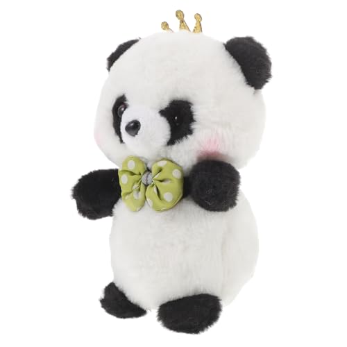 WOONEKY Weiches Panda üschtier Niedliches Kuscheltier Aus Hochwertigem Stoff Süße Panda Puppe Ideal Für Kinder Und Panda Fans von WOONEKY