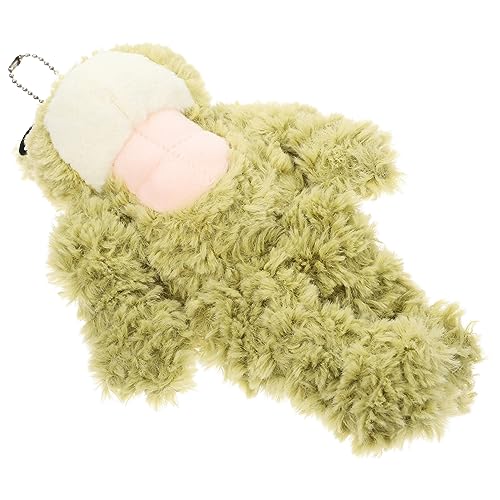 WOONEKY lustiger Schlüsselanhänger Tierspielzeug süßes Kuscheltier Plüsch Frosch Spielzeug Kinderspielzeug Plüschtier Spielzeuge Plüsch-Puppe-Ornament Plüsch gefüllter Frosch PP Baumwolle von WOONEKY