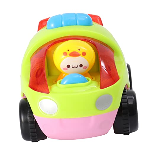 WOONEKY pädagogisches Trägheitsauto Kinder puppenwagen kinderspielzeug Auto Fun Toy funnytoys Educational Toys Trägheitsauto für Kinder Trägheitsauto Spielzeug Kinderautospielzeug Green von WOONEKY