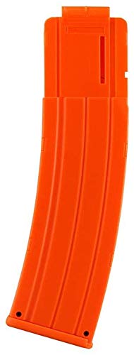 WORKER 22 Darts Banana Magazin Clip, Darts Clips Bullet Gun Magazine, Reload Soft Bullets Clip Magazines Bag Holder Ersatz für Nerf N-Strike Elite Toy (Orange) von WORKER