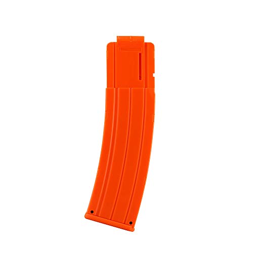 WORKER 22 Darts Banana Magazin Clip Ersatz für Nerf N-Strike Elite Spielzeug (Orange) von WORKER