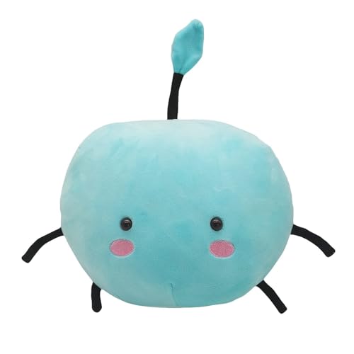 WORTA Niedliches Stardews Junimos Plüschtier, Kawaii Figur Kuscheltiere Molliges Plüschkissen Geschenke for Jungen Mädchen Fans Heimdekoration(Blue JUNIMO) von WORTA