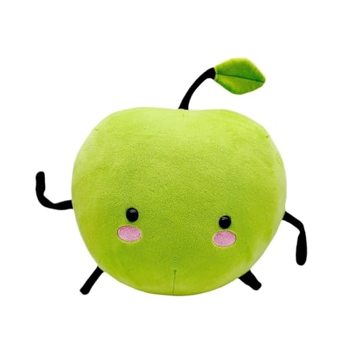 WORTA Niedliches Stardews Junimos Plüschtier, Kawaii Figur Kuscheltiere Molliges Plüschkissen Geschenke for Jungen Mädchen Fans Heimdekoration(Green JUNIMO) von WORTA