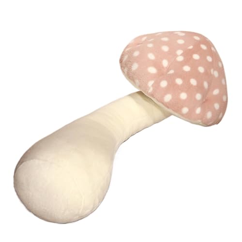 WORTA Pilz-Plüschtier, Riesiges Weiches Plüschkissen Mit Pilzmotiv, Als Dekoration for Büro- Und Heimkissen(Pink,100CM/39.3IN) von WORTA