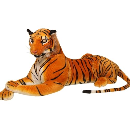 WORTA Simulation Tiger Plüsch, Süße Tiger Kuscheltiere Weiches Plüsch Umarmungskissen Geschenke for Kinder Jungen Mädchen(Yellow,30CM/11.8IN) von WORTA