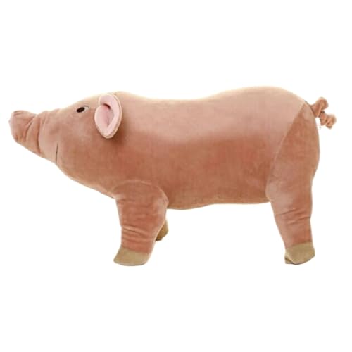 WORTA Süßes Schweinchen Plüsch, Süßes Schwein Kuscheltier Weiches Plüschtier Geschenke for Kinder Mädchen Beschwichtigen(25CM/9.8IN) von WORTA