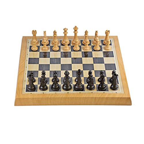 Schachspiel Schachset mit Aufbewahrungsbox Magnetbrett Schachfiguren für Anfänger und Schüler Internationales Schach Schach von WOTZOV