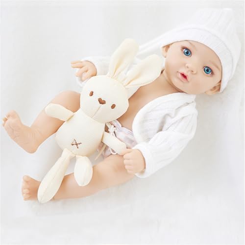 Multifunktionale Charm Playmatea Babypuppen Weiche Materialien Mit Realistischen Augen Tragbar Für Kinder 18 Monaten von WOURRD