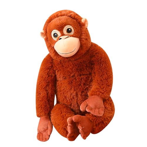 WOURRD Cartoon Gorillas Plüschpuppen 66 cm Ausgestopfter AFFE Mit Langem Arm Plüschtierspielzeug Für Kinder Erwachsene Zuhause Schlafzimmer Dekoration von WOURRD