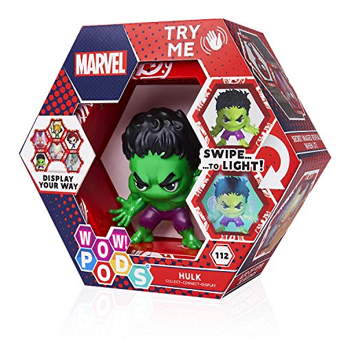 WOW! PODS Avengers Figuren - Hulk Figur | Avengers Fanartikel Offizielle Marvel Legends Superhelden Leuchtende Wackelfigur | Marvel Fanartikel Sammelspielzeug WOW! PODS Avengers Figuren - Hulk Figur | Avengers Fanartikel Offizielle Marvel Legends Superhelden Leuchtende Wackelfigur | Marvel Fanartikel Sammelspielzeug von WOW! PODS