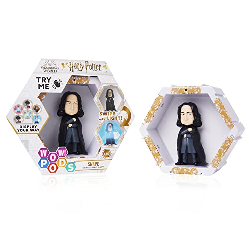 WOW! PODS - Harry Potter Wizarding World Harry Potter Figuren | Leuchtende Professor Snape Wackelfigur | Offizielle Harry Potter Fanartikel Harry Potter Geschenke Harry Potter Spielzeug Sammelfiguren von WOW! PODS