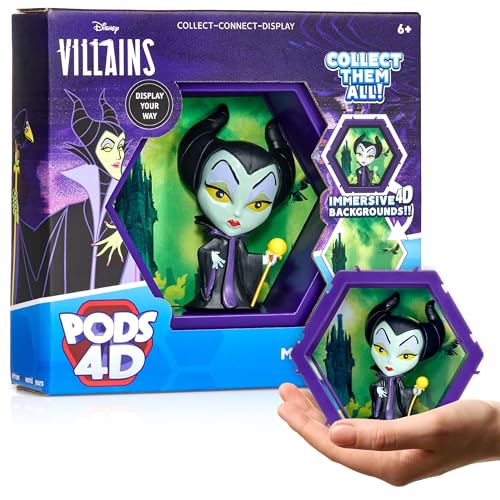 Wow! PODS 4D Maleficent | Disney Dornröschen | Leuchtende Wackelfigur | Connectable Collectables, Toys & Gifts | von WOW! PODS