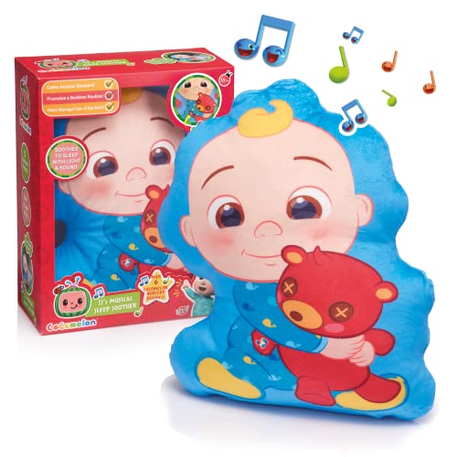 WOW! STUFF CoComelon Toys JJ Musical Sleep Soother, Pre-School Learning Toy That Plays 6 Bedtime Songs Plus Night Light, for Toddlers, Girls and Boys, Ages 2, 3, 4 and 5 von WOW! STUFF