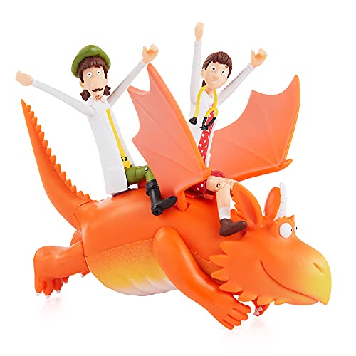 WOW! STUFF Zog and The Flying Doctors Story Time Set, Collectable Articulated Character Action Figures, Official Toys and Gifts from The Julia Donaldson and Axel Scheffler Books and Films von WOW! STUFF