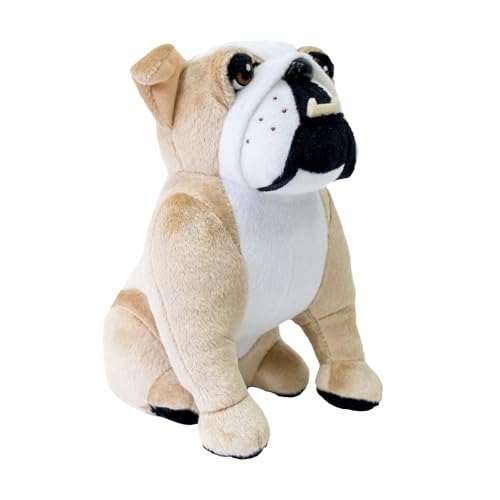 WP Merchandise - Puppy Bulldog Biscuit Soft Plush Toy, 20 cm (Stuffed Animal Toys - Gifts for Kids - For All Ages) von WP Merchandise