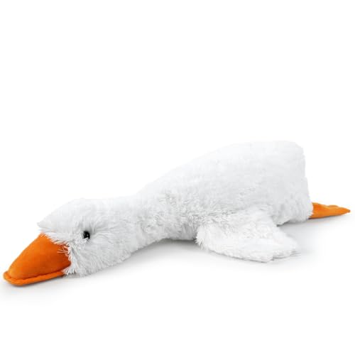 WP Merchandise - White Goose Hrysha Soft Decorative Plush Toy Pillow 79cm (Stuffed Animal Toys | Gifts for Kids & Adults | For All Ages) von WP Merchandise