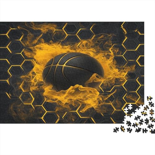 Basketball 1000 Teile Puzzle, Puzzles Für Erwachsene, 1000 Teile Puzzlespiel Für Jugendliche & Erwachsene Puzzlespiel Puzzel 1000pcs (75x50cm) von WQIRALFEX