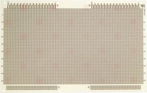 Rademacher WR-Typ 936 Experimentierplatine Epoxyd (L x B) 233.4mm x 160mm 35µm Inhalt 1St. von Rademacher