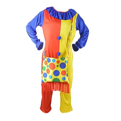 WRITWAA Halloween-kostüm für Erwachsene Clown-anzug Karneval Leistung Cosplay-outfit Party-zubehör – Ärmel von WRITWAA