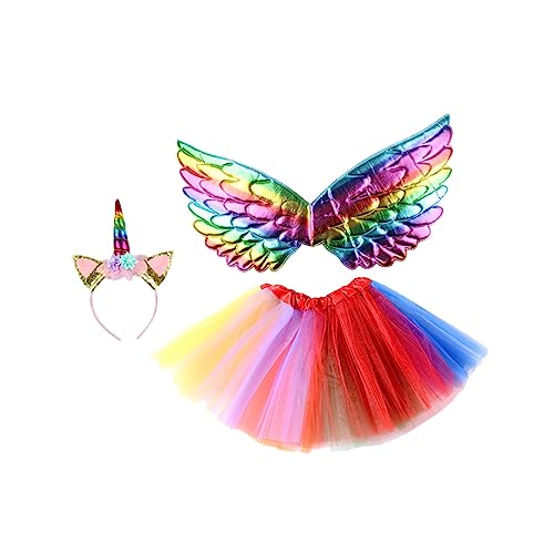 WRITWAA 1 Satz Cosplay-Kleid für Kinder kurzes Kleid aus Kostümset für Kinder Festival-Cosplay-Kostüme von WRITWAA