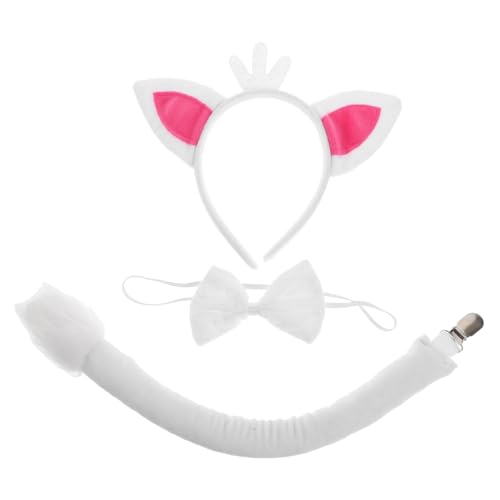 WRITWAA Niedliches Stirnband-set mit Tierohren für Damen Cosplay und Bühne von WRITWAA