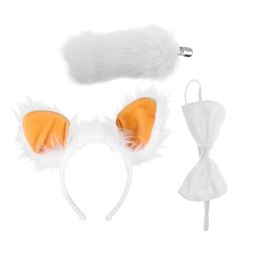 WRITWAA 1 Set Plüsch Haar Accessoires Stirnbänder Halloween Stirnband Stirnband Kleinkind Halloween Kostüm Kostüme Halloween Kostüme Für Babys Lammohren Stirnband Stoff von WRITWAA