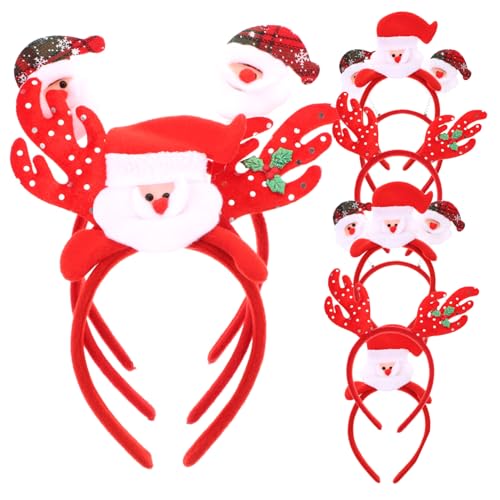 WRITWAA 12Stücke Weihnachts Haarreifen Für Lustige Kostüm Dekorationen Mit Weihnachtsmütze Rentiergeweih Und Schneemann Design Für Karneval Und Feste WRITWAA 12Stücke Weihnachts Haarreifen Für Lustige Kostüm Dekorationen Mit Weihnachtsmütze Rentiergeweih Und Schneemann Design Für Karneval Und Feste von WRITWAA