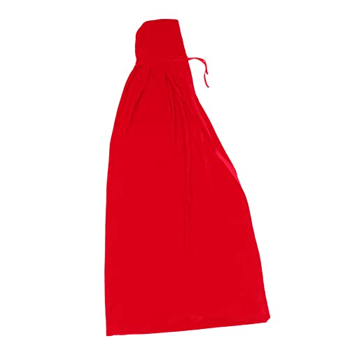 WRITWAA 1Stk Halloween-Umhang Kapuzenmantel für Erwachsene Umhang für Kinder Halloween umhang Halloween Cape Kinder weihnachtsdeko Halloween-Cosplay-Kostüm Party-Umhang Samt rot von WRITWAA