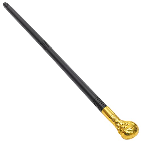 WRITWAA -zepterstab Skelettstab 3 Abschnitte Halloween-Requisite Cane Colsplay-kostüm Requisite Im Goldenen -Stil von WRITWAA