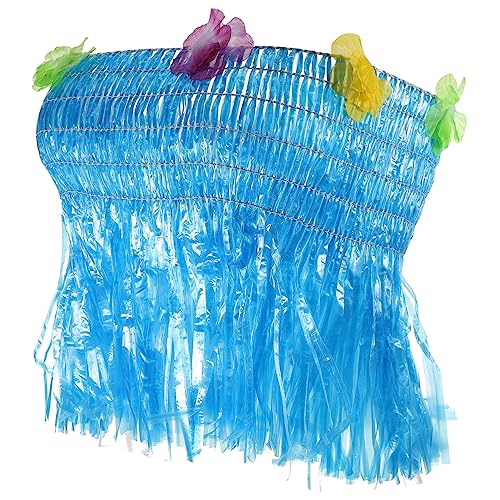 WRITWAA 2St Hawaiianisches Röhrenoberteil Kostüm Hula Strand Halskette Muschelkette für Damen Strandparty-Dekorationen Luau-Partygirlande sommerliche Strandparty-Dekoration Plastik von WRITWAA