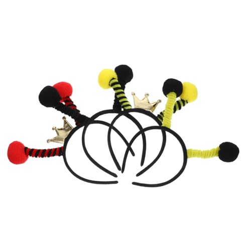 WRITWAA 4 Stück Bienen Stirnband Bienen Party Stirnband Bienen Party Kopfbedeckung Bienen Mottoparty Gastgeschenk Lustige Antennen Stirnbänder Bienen Bienen Tentakel WRITWAA 4 Stück Bienen Stirnband Bienen Party Stirnband Bienen Party Kopfbedeckung Bienen Mottoparty Gastgeschenk Lustige Antennen Stirnbänder Bienen Bienen Tentakel von WRITWAA