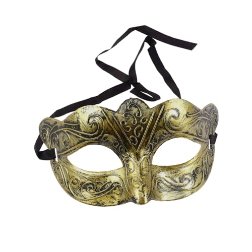 WRITWAA 4 Stück Vintage Halbe Gesichtsmaske Kostümzubehör Für Maskerade Cosplay Karneval Und Partys Ideal Für Auftritte Und Mottopartys von WRITWAA