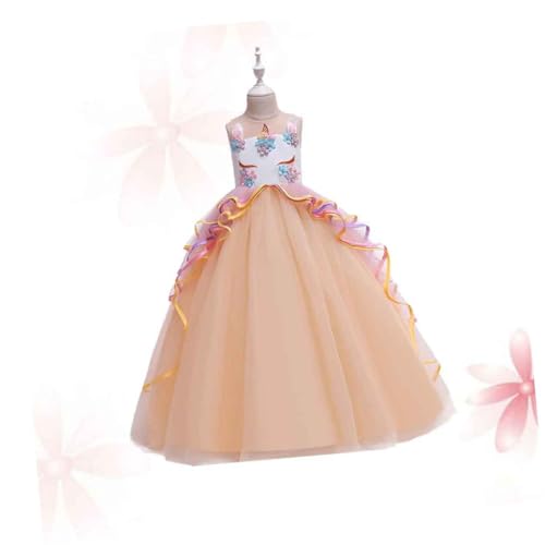 WRITWAA Kinderkleid Cosplay Rollenspiel Kostüm Lichtecht Verformungsfrei von WRITWAA