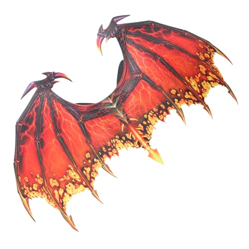 WRITWAA Einzigartiges Drachenflügel-kostüm für Cosplay-flügel für Erwachsene Kreative Fliegende Requisiten für Halloween-events von WRITWAA