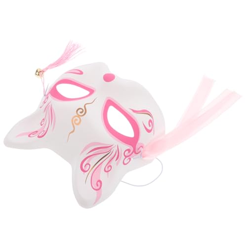 WRITWAA Fuchs Venezianische Partymaske Chinesische Regenmaske Japanische Masken Maskenball Masken Halloween-kostümmaske Fuchs-halloween- Katzenmaske Anbu- Plastik von WRITWAA