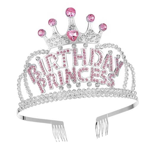 WRITWAA Geburtstagskrone Für Frauen Goldene Schillernde Erste Kronen Prinzessinnenkrone Partygeschenk Tiara Geburtstagsparty Krone Geburtstagskönigin Krone Party Accessoires WRITWAA Geburtstagskrone Für Frauen Goldene Schillernde Erste Kronen Prinzessinnenkrone Partygeschenk Tiara Geburtstagsparty Krone Geburtstagskönigin Krone Party Accessoires von WRITWAA