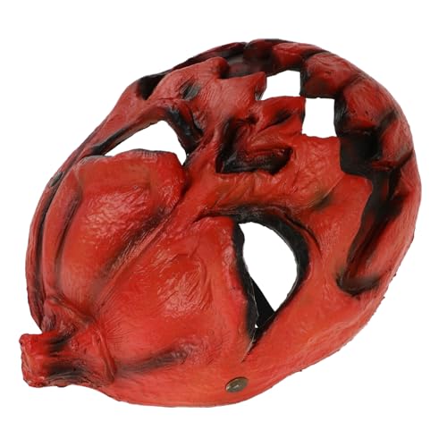 WRITWAA Gruselige Kürbismaske Halloween Cosplay Maske Leicht Atmungsaktiv für Erwachsene und Vielseitiges Kostümaccessoire und Dekoration Sicher und Komfortabel WRITWAA Gruselige Kürbismaske Halloween Cosplay Maske Leicht Atmungsaktiv für Erwachsene und Vielseitiges Kostümaccessoire und Dekoration Sicher und Komfortabel von WRITWAA