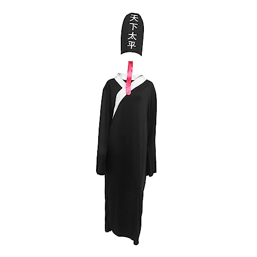 WRITWAA Halloween Cosplay Kostü Set Weiße Unbeständigkeit Outfit Für Damen Lustige Geister Requisiten Für Gruselige Halloween Feiern Und Kostümpartys von WRITWAA