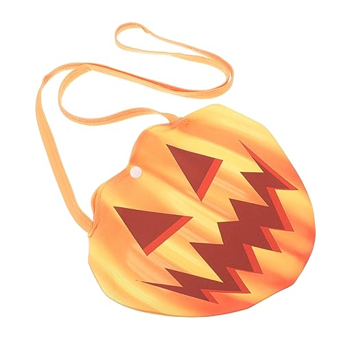 WRITWAA Halloween-Kürbis-Bonbontüten Halloween-Süßigkeitshalter Halloween-Babyspielanzug Kürbisse halloween geschenktüten halloween candy bag Goodie-Bag Halloween-Tasche Metall Colorful von WRITWAA