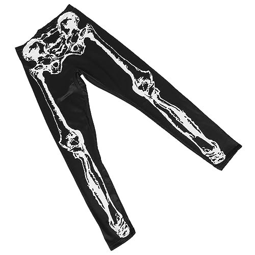 WRITWAA Gruseliger Halloween-anzug Yoga-leggings Für Damen Kürbis-spinnen-print Elastische Leggings Modische Trainingshose Für Halloween-kostüme von WRITWAA