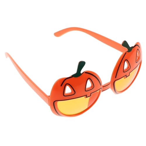 WRITWAA Halloween-partybrille Halloween-jack-o-lantern-brille Kürbis-sonnenbrille Festivalbrille Halloween-partygeschenke Lustige Party-sonnenbrille Cosplay-brille Kürbisgläser Abs Orange von WRITWAA